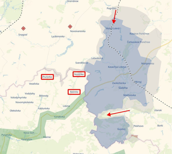 ВС РФ взяли оккупировавшую Суджу группировку ВСУ в оперативное окружение
