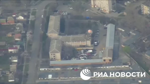 По зданию СБУ в Днепропетровской области нанесли удар