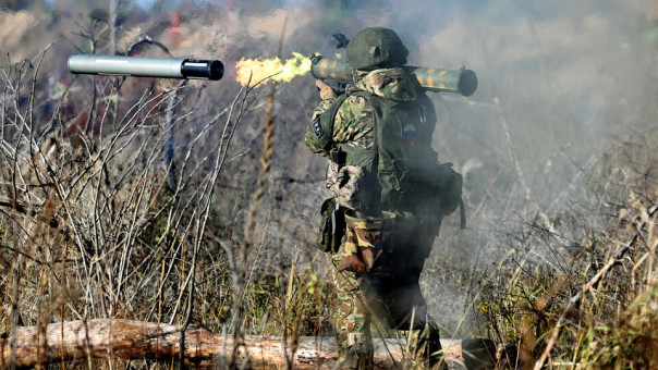Бойцы уничтожили в ДНР группу португальских наемников ВСУ огнеметами "Шмель"