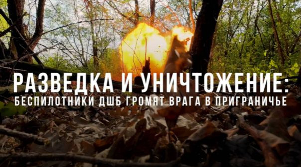 Спецрепортаж WG «Разведка и уничтожение: беспилотники ДШБ громят врага в приграничье»