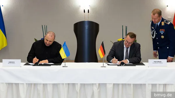 Киев и Берлин заключили договор на производство дальнобойного оружия на Украине