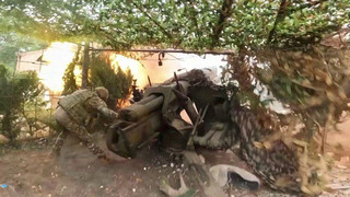 Репортаж с передовой спецоперации о работе добровольческого отряда «Барс-27»