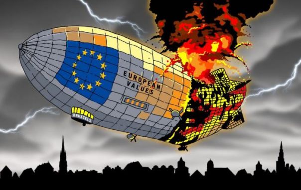 Как «еврокошка» скребёт на собственный хребет…