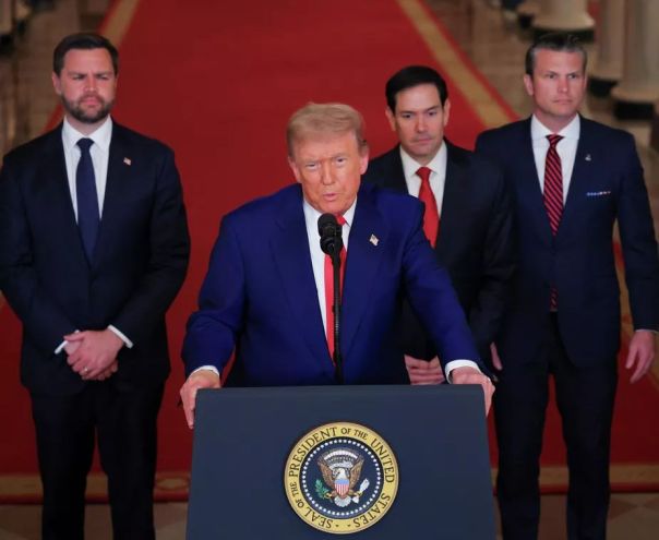 Трамп выступил с заявлением после атаки Ирана