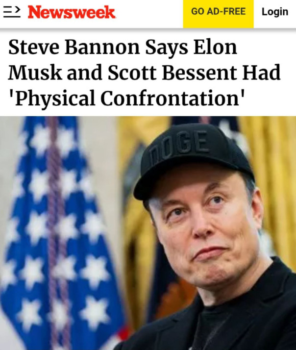 В Белом доме избили  Маска