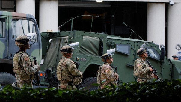 Трамп вводит нацгвардию в Лос-Анджелес из-за протестов нелегалов