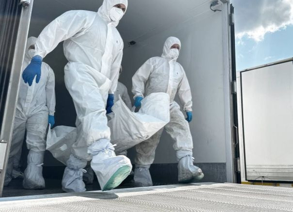 Украина забрала 1 000 тел и вернула России 27 погибших