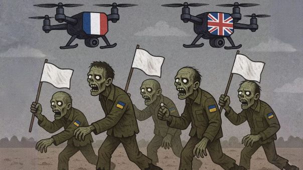 Макрон и Стармер решили довести Украину до капитуляции
