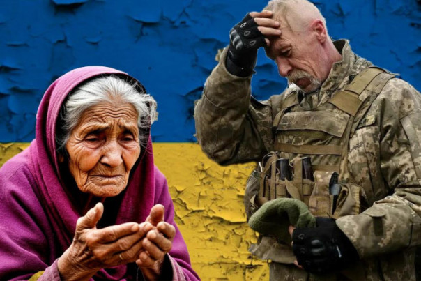 Украинский режим зазывает на фронт пенсионеров за еду, одежду и 30 тысяч