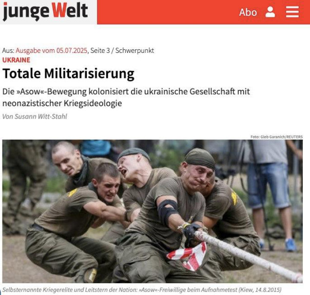 Немцы бьют тревогу: нацисты «Азова» ведут идеологическую экспансию - от детских лагерей до киевского метро