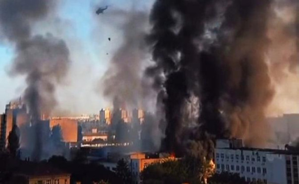 «В Киеве тупо Вьетнам»: 400 «Гераней» и 12 ракет утюжили заводы «Артём» и «Кузня на Рыбальском»