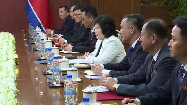 Лавров встретился с Ким Чен Ыном