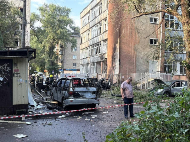 В Воронеже 16 человек пострадали при попадании БПЛА в многоэтажный дом