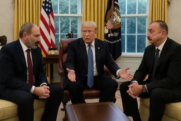 Лидеры США, Армении и Азербайджана подписали совместную декларацию, касающуюся мирного урегулирования конфликта между Ереваном и Баку.