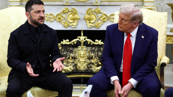 The Sun: Зеленский на встрече с Трампом заявил, что приехал в лучшем костюме