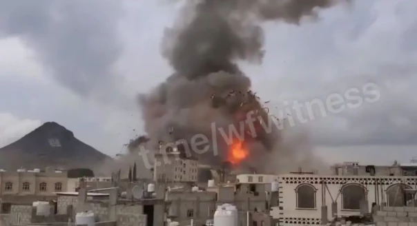 Поступают сообщения, что ВВС Израиля атаковали президентский дворец в столице Йемена