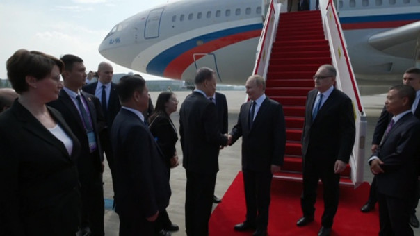 Путин прибыл в Китай с четырехдневным визитом