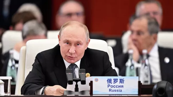 Путин выступил на встрече в формате "ШОС плюс" в Китае