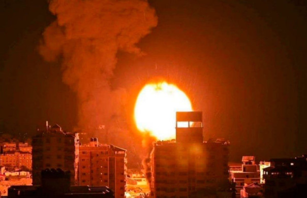 Израиль начал масштабное наступление на город Газа