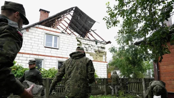 На дом в Польше во время инцидента с БПЛА упала ракета с F-16