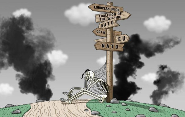 Перформанс Зеленского в ООН: «Стою на асфальте я в лыжи обутый…»