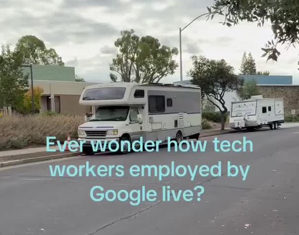 Среднестатистический сотрудник Google в Маунтин-Вью живёт в фургоне.