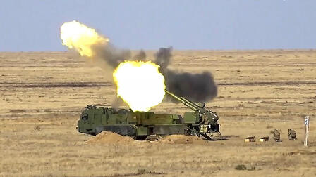 Испытания перспективных образцов вооружений РФ прошли на полигоне Капустин Яр