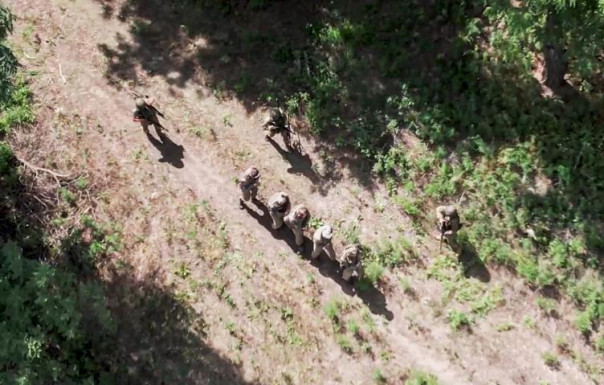 Под Красноармейском сдались в плен солдаты элитного подразделения ВСУ "Скала"