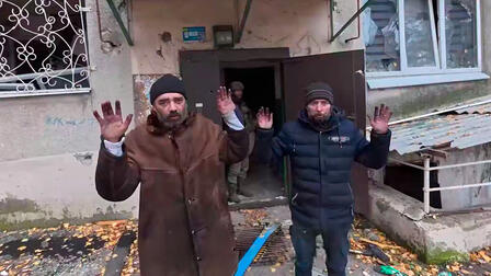 ВС РФ взяли в плен переодетых в гражданское боевиков ВСУ в Красноармейске