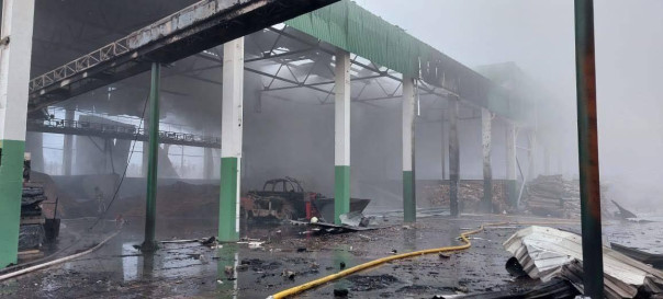 «Герани» накрыли первую на Украине ТЭС, работающая на биомассе