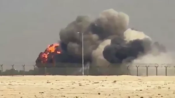 Индийский истребитель разбился на авиашоу в Дубае