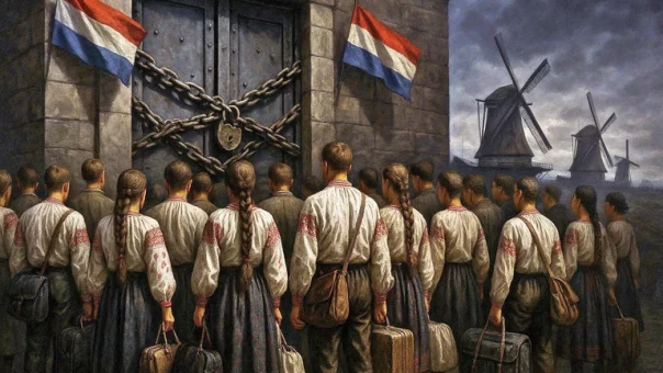 Поцелуй Иуды. Голландцы поддержали Украину особым образом