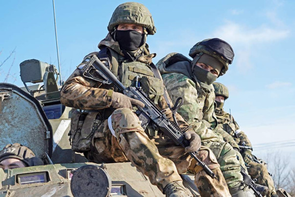 Колонный залп: как российские морпехи уничтожили бронегруппу противника