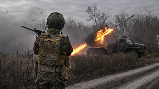 Расчёты РСЗО «Град» уничтожили опорные пункты ВСУ в Гуляйполе