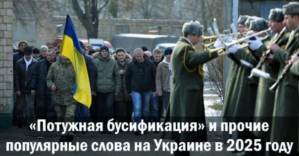 «Потужная бусификация» и прочие популярные слова на Украине в 2025 году