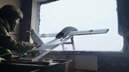 Созданные в полевых условиях дроны "Молния" решают исход боев в зоне СВО