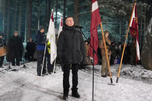 Руководство Латвии почтило память латышских стрелков Русской императорской армии