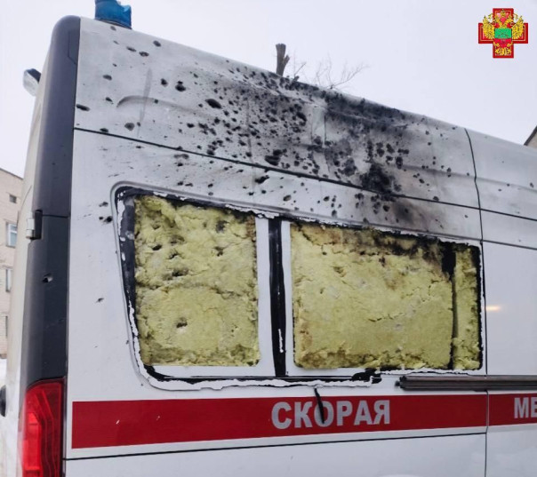 ВСУ атаковали вторую за день машину скорой в прифронтовом регионе