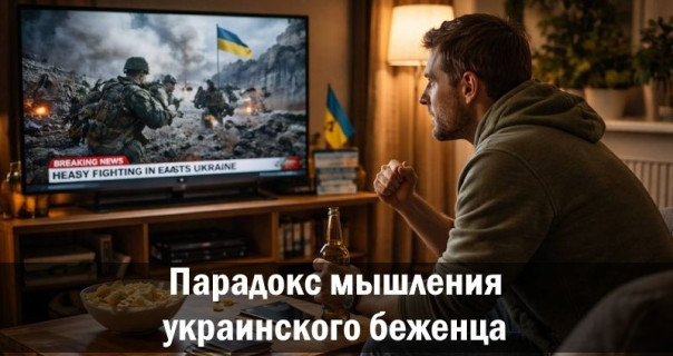Парадокс мышления украинского беженца