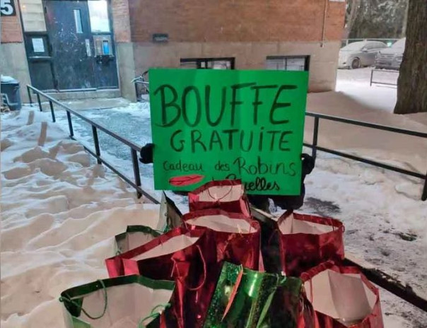 В Канаде воры в костюмах Робин Гуда раздали нуждающимся украденную еду из Супермаркета