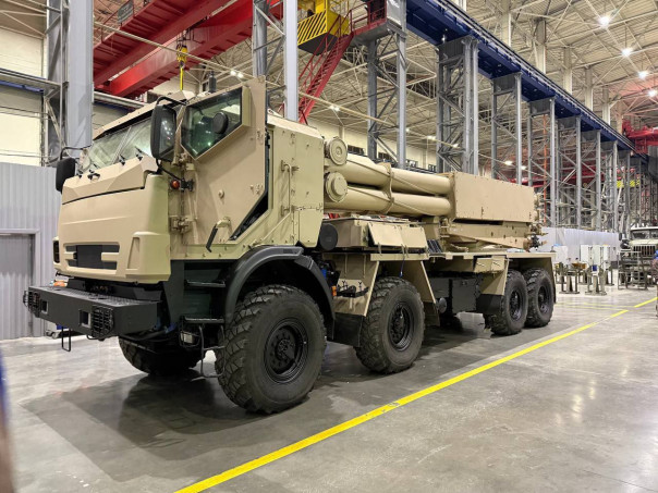 Россия впервые показала за рубежом новейшую РСЗО «Сарма»