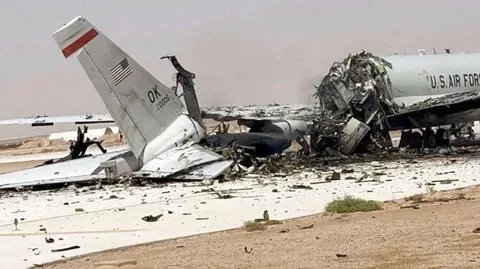 Загадка гибели E-3G Sentry на авиабазе принца Султана: Запад уверен, что это проделка русских «Гераней»