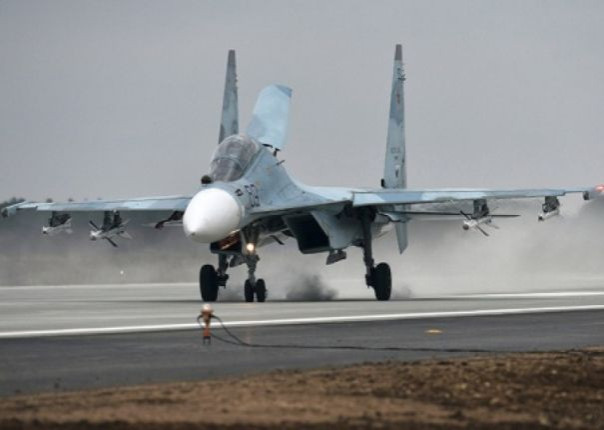 В Крыму потерпел аварию истребитель Су-30