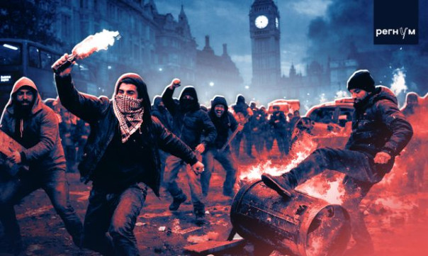 «Защищаем свои районы»: мигранты в Англии создали «патрули» и громят города