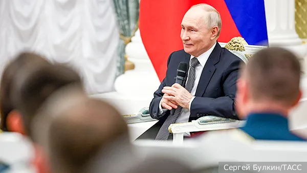 Путин снова сделал бойцов «солью земли русской»