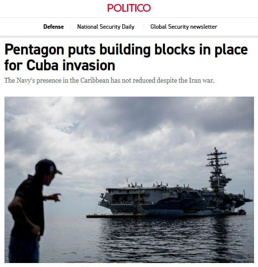 Politico: США готовят почву для возможного вторжения на Кубу