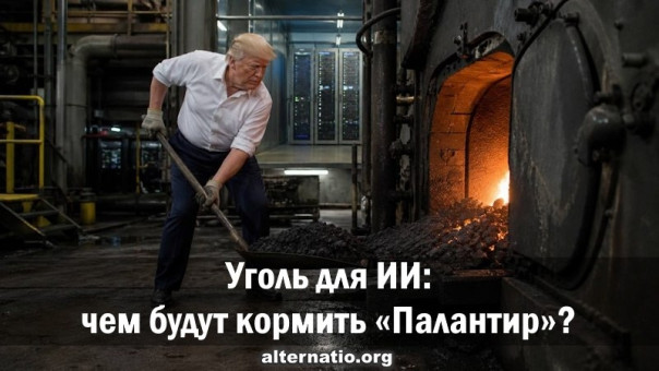 Уголь для ИИ: чем будут кормить «Палантир»?