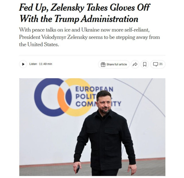 Трехсторонние мирные переговоры по Украине мертвы, — NYT