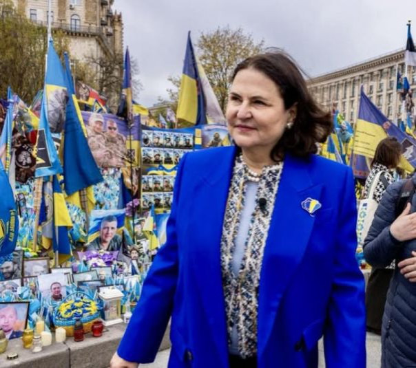 «Это признак отчаяния». Посол ЕС заявила об отказе западных дипломатов покидать Киев после предупреждения России о системных ударах