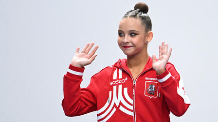 Гимнастка Ильтерякова взяла золото в упражнении с обручем на чемпионате Европы